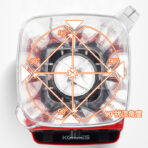 خلاط كهربائي عالي الأداء - 2500 واط للاستخدام الشاق - Image 7