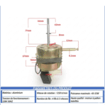Moteur ventilateur avec moteur swing -محرك الرياشة - Image 3